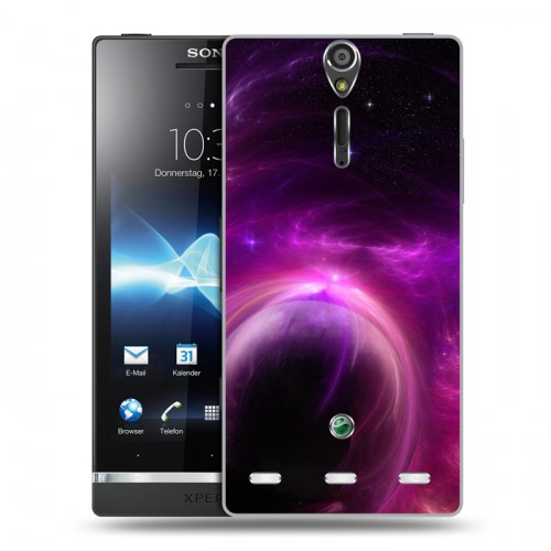 Дизайнерский пластиковый чехол для Sony Xperia S Энергия красоты