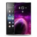 Дизайнерский пластиковый чехол для Sony Xperia acro S Энергия красоты