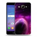 Дизайнерский пластиковый чехол для Huawei Y3 (2017) Энергия красоты