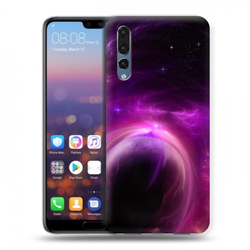 Дизайнерский силиконовый с усиленными углами чехол для Huawei P20 Pro Энергия красоты