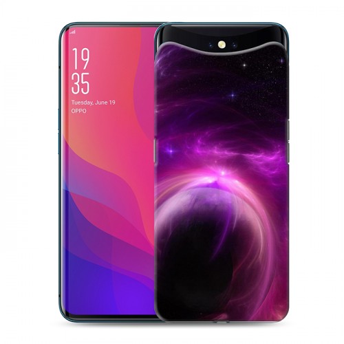 Дизайнерский силиконовый чехол для OPPO Find X Энергия красоты