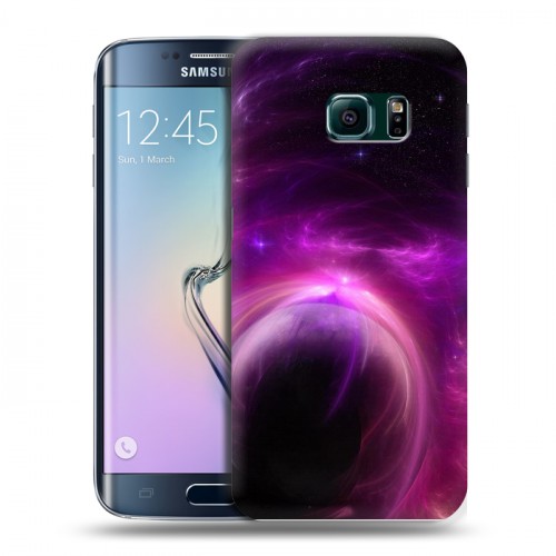 Дизайнерский пластиковый чехол для Samsung Galaxy S6 Edge Энергия красоты