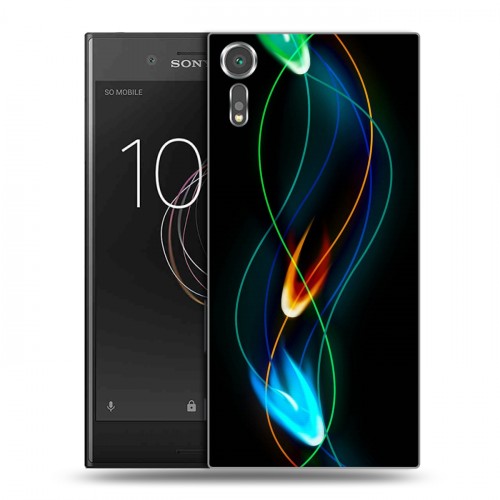 Дизайнерский пластиковый чехол для Sony Xperia XZs Энергия красоты