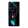 Дизайнерский силиконовый чехол для Xiaomi Poco F4 Энергия красоты