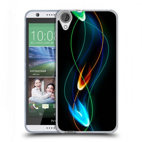 Дизайнерский силиконовый чехол для HTC Desire 820 Энергия красоты