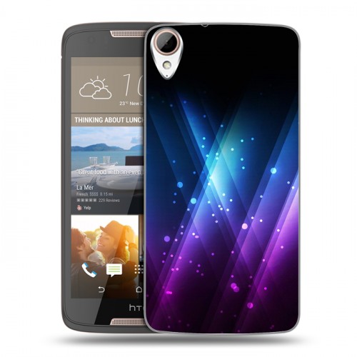Дизайнерский пластиковый чехол для HTC Desire 828 Энергия красоты