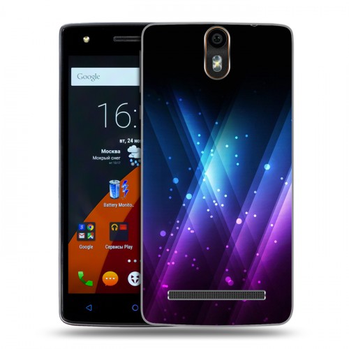 Дизайнерский силиконовый чехол для Wileyfox Storm Энергия красоты