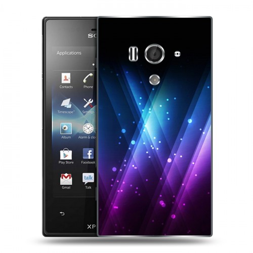 Дизайнерский пластиковый чехол для Sony Xperia acro S Энергия красоты