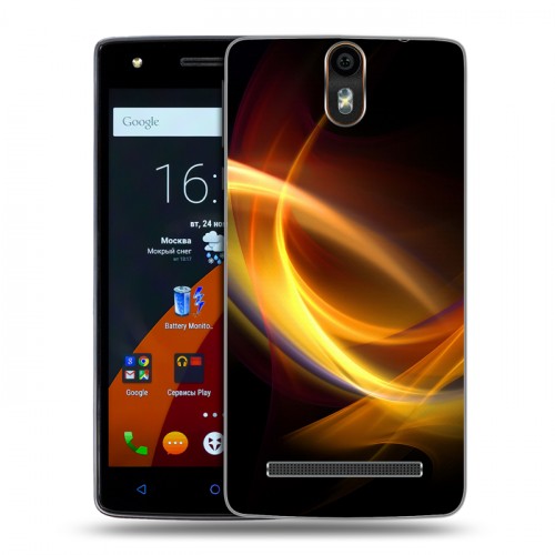 Дизайнерский силиконовый чехол для Wileyfox Storm Энергия красоты