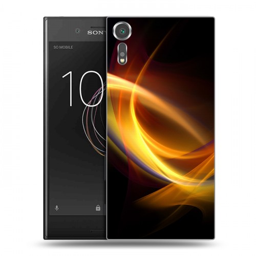 Дизайнерский пластиковый чехол для Sony Xperia XZs Энергия красоты