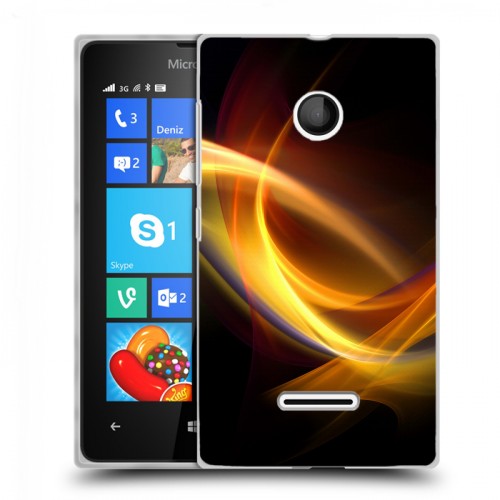 Дизайнерский пластиковый чехол для Microsoft Lumia 435 Энергия красоты