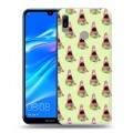 Дизайнерский пластиковый чехол для Huawei Y6 (2019) Губка Боб