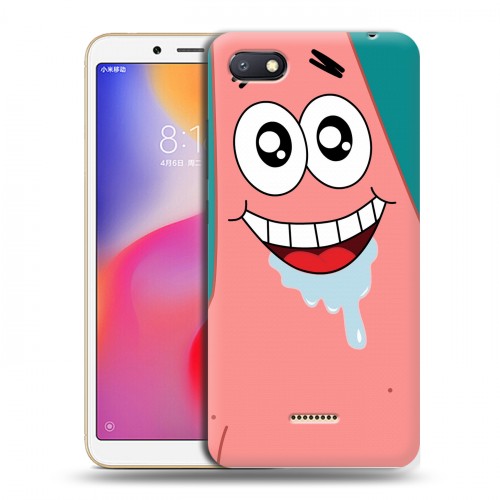 Дизайнерский пластиковый чехол для Xiaomi RedMi 6A Губка Боб