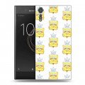 Дизайнерский пластиковый чехол для Sony Xperia XZs Губка Боб