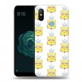 Дизайнерский силиконовый чехол для Xiaomi Mi A2 Губка Боб