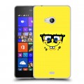 Дизайнерский пластиковый чехол для Microsoft Lumia 540 Губка Боб