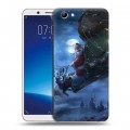 Дизайнерский силиконовый чехол для Vivo Y71 Дед мороз и Санта