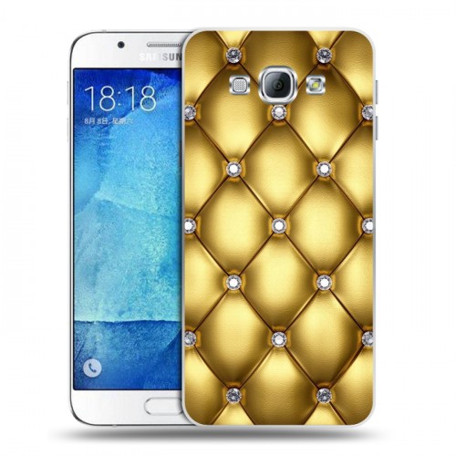 Дизайнерский пластиковый чехол для Samsung Galaxy A8 Креатив дизайн