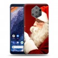 Дизайнерский силиконовый чехол для Nokia 9 PureView Дед мороз и Санта