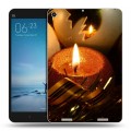 Дизайнерский силиконовый чехол для Xiaomi Mi Pad 2 Новогодние свечки