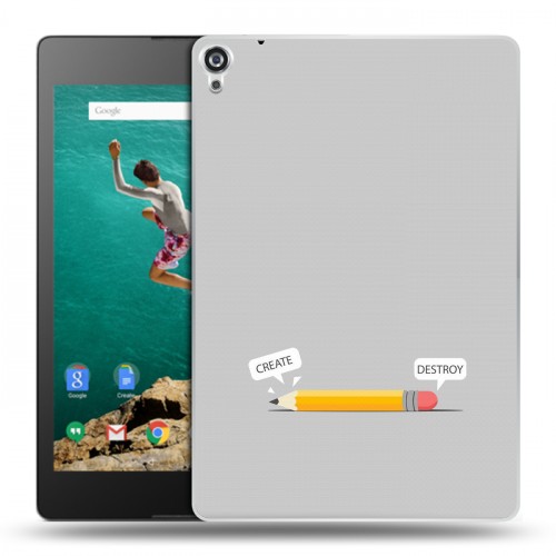 Дизайнерский пластиковый чехол для Google Nexus 9 Креатив дизайн