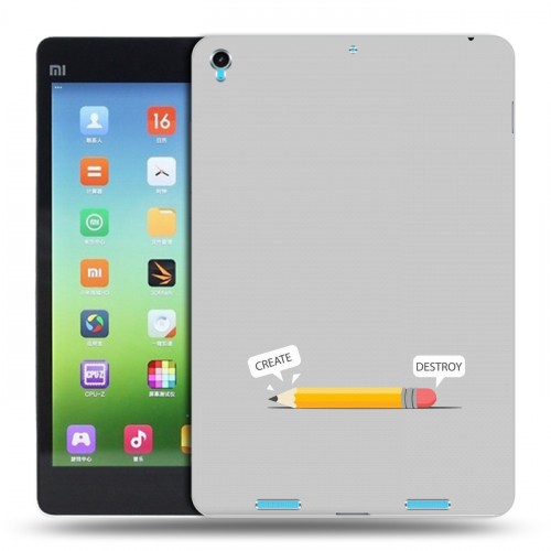 Дизайнерский силиконовый чехол для Xiaomi MiPad Креатив дизайн