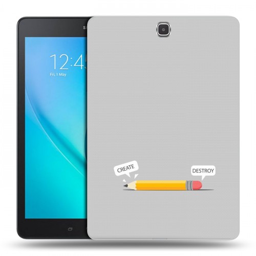 Дизайнерский силиконовый чехол для Samsung Galaxy Tab A 9.7 Креатив дизайн