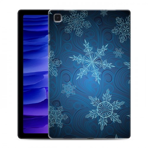 Дизайнерский пластиковый чехол для Samsung Galaxy Tab A7 10.4 (2020) Снежинки