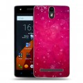 Дизайнерский силиконовый чехол для Wileyfox Storm Снежинки