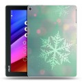 Дизайнерский силиконовый чехол для ASUS ZenPad 10 Снежинки