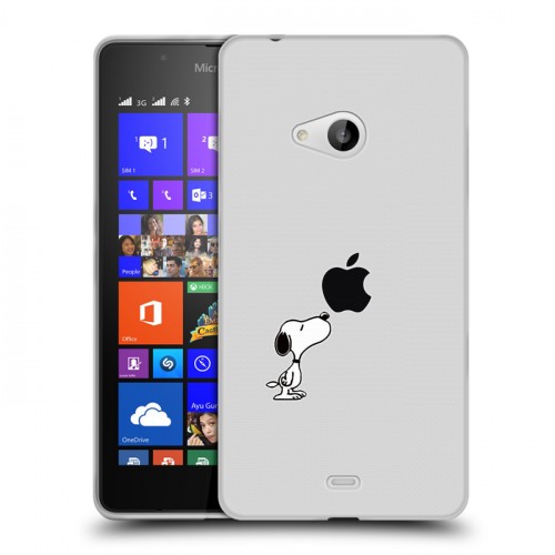 Дизайнерский пластиковый чехол для Microsoft Lumia 540 Креатив дизайн