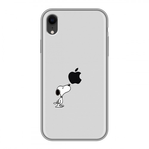 Дизайнерский силиконовый чехол для Iphone Xr Креатив дизайн
