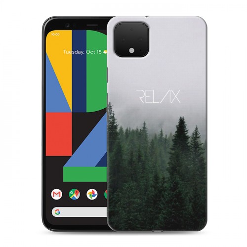 Дизайнерский силиконовый чехол для Google Pixel 4 XL Креатив дизайн