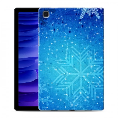 Дизайнерский силиконовый чехол для Samsung Galaxy Tab A7 10.4 (2020) Снежинки