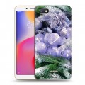 Дизайнерский пластиковый чехол для Xiaomi RedMi 6A Новогодняя хвоя