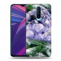 Дизайнерский пластиковый чехол для OPPO RX17 Pro Новогодняя хвоя