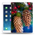 Дизайнерский силиконовый чехол для Ipad (2017) Новогодняя хвоя