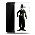 Дизайнерский пластиковый чехол для Samsung Galaxy C5 Чарли Чаплин
