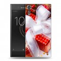 Дизайнерский пластиковый чехол для Sony Xperia XZs Новогодняя хвоя