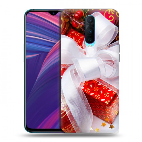 Дизайнерский пластиковый чехол для OPPO RX17 Pro Новогодняя хвоя