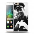 Дизайнерский пластиковый чехол для Huawei Honor 4C Юрий Гагарин