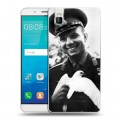 Дизайнерский пластиковый чехол для Huawei ShotX Юрий Гагарин