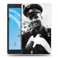 Дизайнерский силиконовый чехол для Lenovo Tab 4 8 Plus Юрий Гагарин