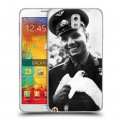 Дизайнерский пластиковый чехол для Samsung Galaxy Note 3 Юрий Гагарин