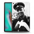 Дизайнерский силиконовый чехол для Samsung Galaxy Tab A 10.1 (2019) Юрий Гагарин