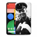 Дизайнерский пластиковый чехол для Google Pixel 5 Юрий Гагарин