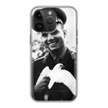Дизайнерский пластиковый чехол для Iphone 14 Pro Max Юрий Гагарин