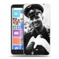 Дизайнерский пластиковый чехол для Nokia Lumia 1320 Юрий Гагарин