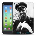 Дизайнерский силиконовый чехол для Xiaomi MiPad Юрий Гагарин