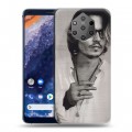 Дизайнерский силиконовый чехол для Nokia 9 PureView Джонни Депп